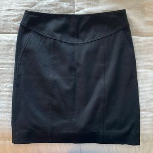 Banana Republic Black Work Skirt